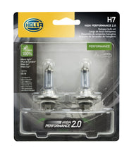 Load image into Gallery viewer, Hella H7 12V 55W PX26D HP 2.0 Halogen Bulbs - Hella LAH7 2.0TB