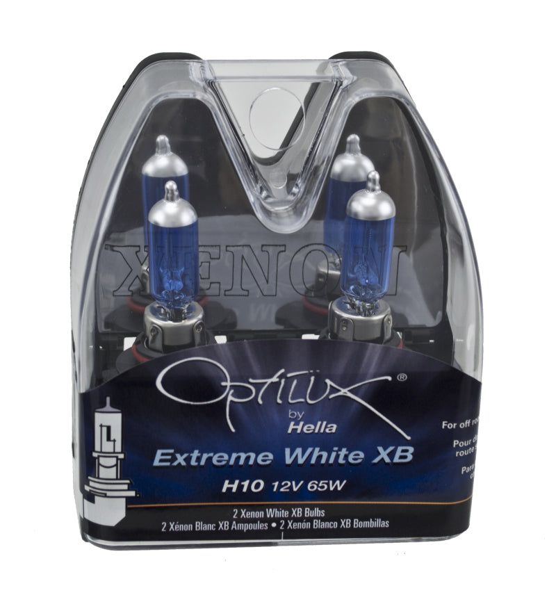 Hella H10 12V 65W Xen White Bulb (Pair) - Hella LAH71071012