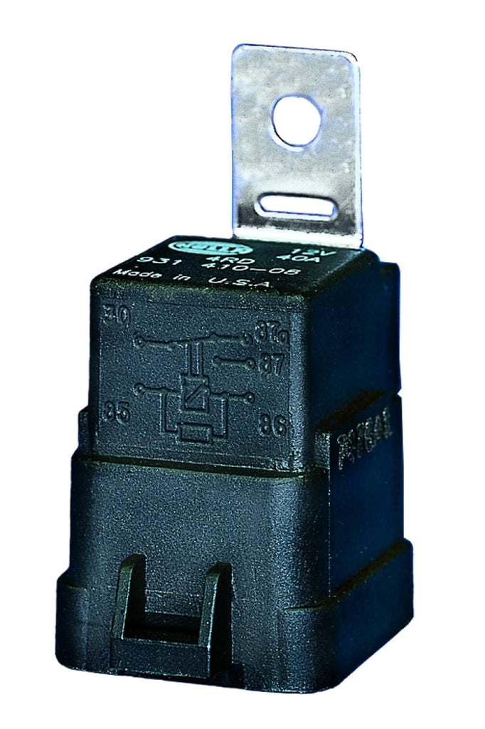 Hella Mini 280 Relay 12V 20/40A SPDT Weatherproof (Qty. 1) - Black Ops Auto Works