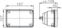 Load image into Gallery viewer, Hella Module 164 x 103mm H4 12V ECE Universal Lamp - Black Ops Auto Works