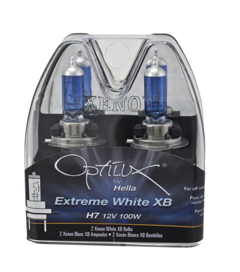 Hella Optilux H7 100W XB Extreme Blue Bulbs (Pair) - Black Ops Auto Works