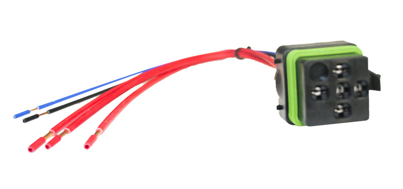 Hella Relay Connector ISO Mini Weatherproof w/ 12in Leads - Black Ops Auto Works