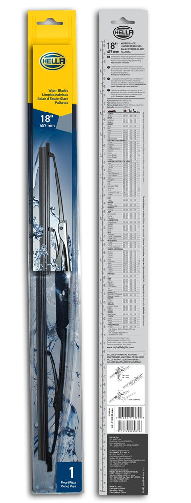 Hella Standard Wiper Blade 18in - Single - Black Ops Auto Works