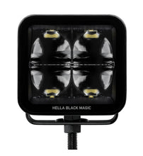 Load image into Gallery viewer, Hella Universal Black Magic 3.2in L.E.D. Cube Kit - Flood Beam (Long Range) - Black Ops Auto Works
