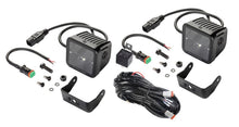 Load image into Gallery viewer, Hella Universal Black Magic 3.2in L.E.D. Cube Kit - Flood Beam (Long Range) - Black Ops Auto Works
