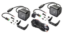 Load image into Gallery viewer, Hella Universal Black Magic 3.2in L.E.D. Cube Kit - Flood Beam (Short Range) - Black Ops Auto Works