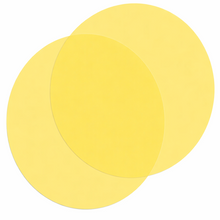 Load image into Gallery viewer, Hella H87988351 yellow cover lens pair full view