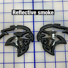 Load image into Gallery viewer, Hellcat Head Badge Emblem 3in x 3in Pair