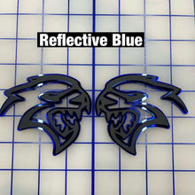 Load image into Gallery viewer, Hellcat Head Badge / Emblem 3in x3in (Pair) Exotic Innovations