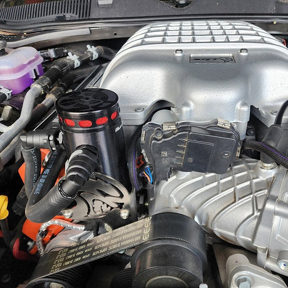 PCV integration on 6.2L supercharged HEMI