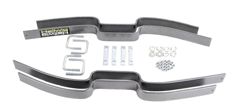 Hellwig 16-21 Ford F-250 Helper Spring Kit w/ Factory Contact Overload Springs - 2 Additional Leaves - Black Ops Auto Works