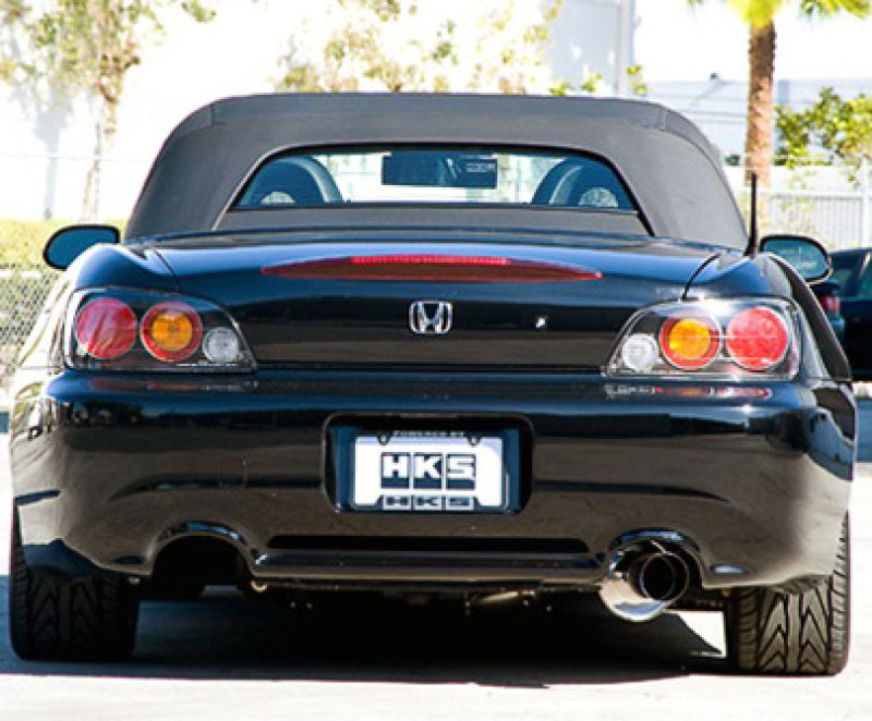 HKS 00-09 S2000 Hi Power Racing Version Exhaust w/ Titanium Tip - Black Ops Auto Works