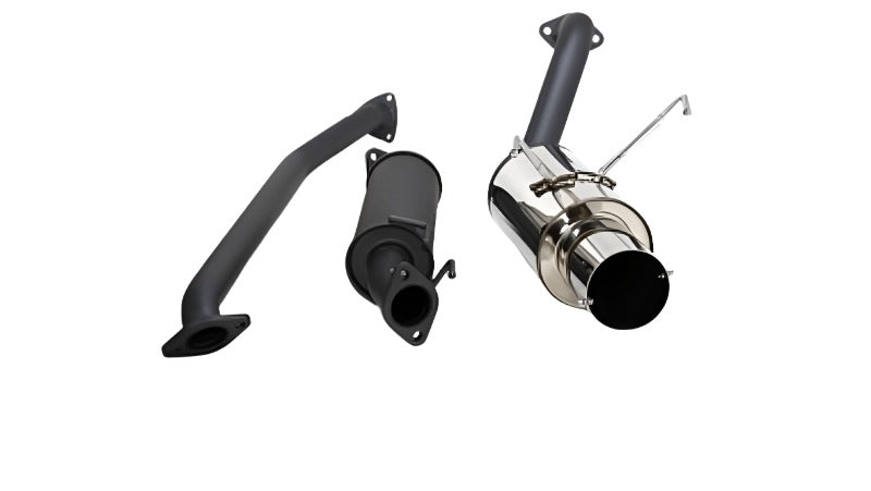 HKS 02-03 Acura RSX S Hi Power Exaust w/ Silencer - Black Ops Auto Works