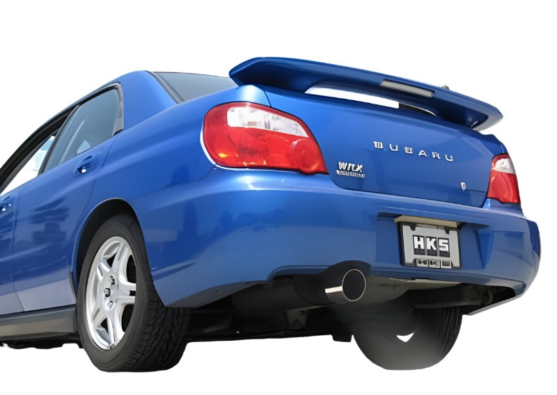 HKS 02-07 WRX / 04-07 STi Sport Exhaust - Black Ops Auto Works