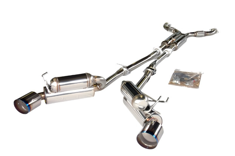 HKS 03-06 350z Dual Hi-Power Titanium Tip Catback Exhaust - Black Ops Auto Works