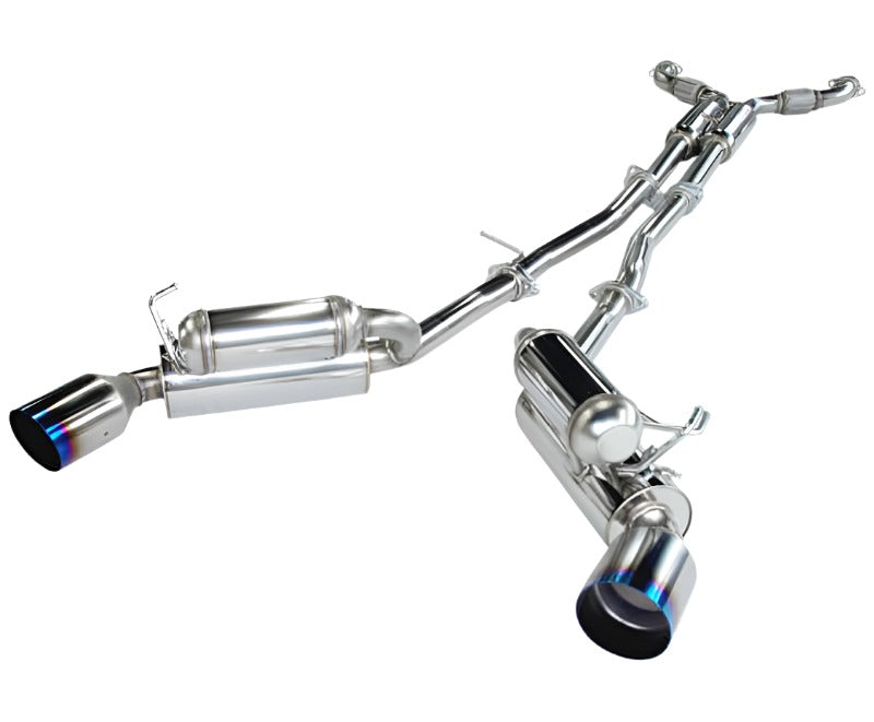 HKS 03-07 G35 Dual Hi-Power Titanium Tip Catback Exhaust - Black Ops Auto Works
