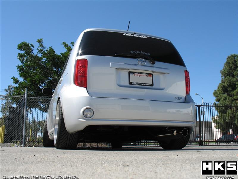 HKS 08 Scion xB ES Wagon Muffler - Black Ops Auto Works