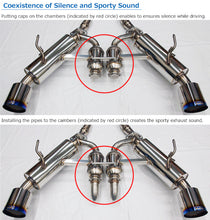 Load image into Gallery viewer, HKS 2017 Infiniti Q60 (RWD) Dual Hi-Power Titanium Tip Catback Exhaust - Black Ops Auto Works