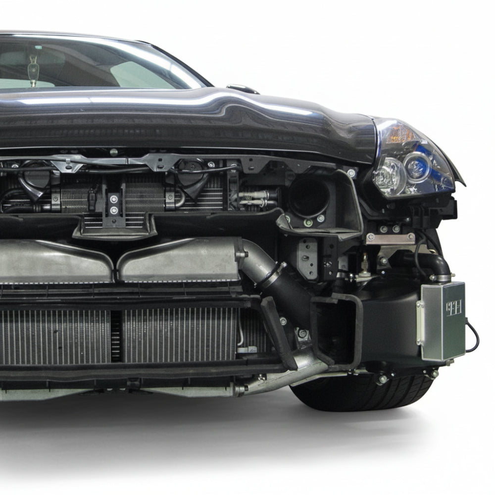 HKS black DCT fluid cooler for Nissan GT-R