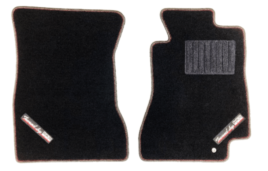 HKS 93-02 Toyota JZA80 Supra Front Floormat Set - RHD-Floor Mats Carpeted-HKS-4957266824467-
