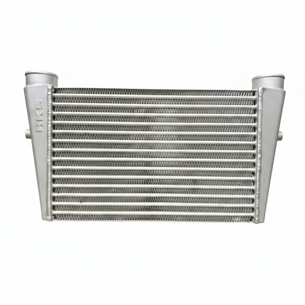HKS turbo kit intercooler core, studio product shot