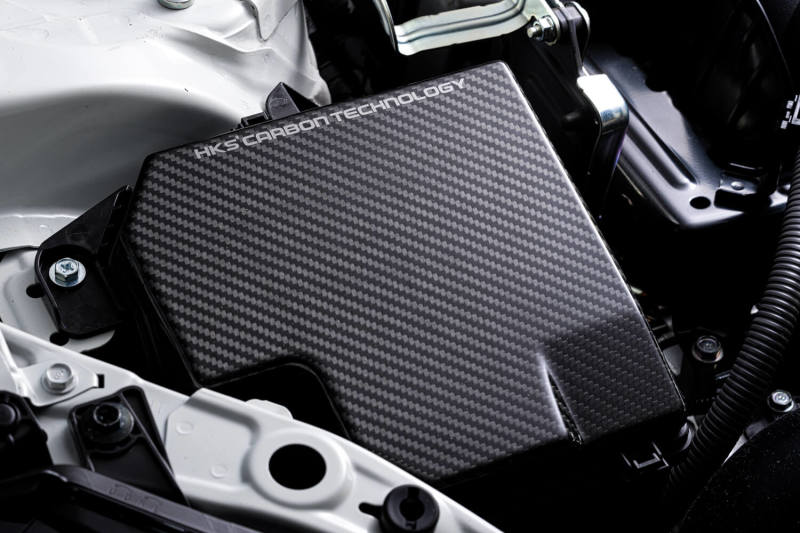 HKS DryCarbon Fuse Box Cover GR86/BRZ - Black Ops Auto Works