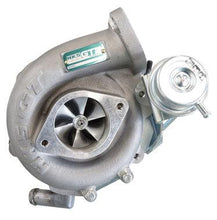 Load image into Gallery viewer, Close up HKS billet compressor wheel and stainless housing