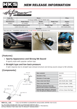 Load image into Gallery viewer, HKS Hi-Power Muffler 2014+ Honda Fit Sport GK5 w/ Carbon Tips - Black Ops Auto Works
