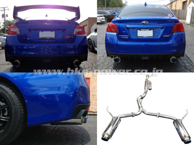 HKS Hi-Power Muffler WRX STI/WRX 2015 US - Black Ops Auto Works