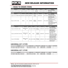 Load image into Gallery viewer, HKS S Type O/C KIT ZN6/ZC6 for S/C BLK - HKS15004-AT111 - product view 2