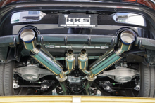 Load image into Gallery viewer, HKS FULL DUAL MUFFLER RZ34 VR30DDTT - HKS 31014-KN002