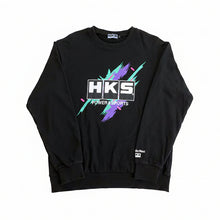Load image into Gallery viewer, HKS Super Racing Pullover Sweatshirt, Black - HKS 51007-AK688