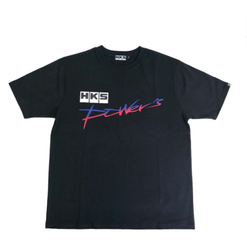 HKS T-SHIRT Powers BLACK XL - HKS 51007-AK733