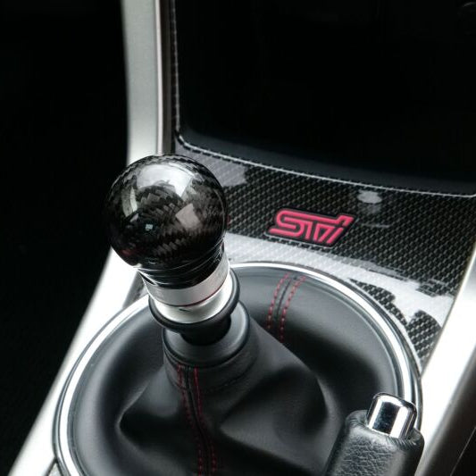 HKS 15-21 Subaru WRX STI 6MT Carbon Shift Knob - HKS 51999-AF001