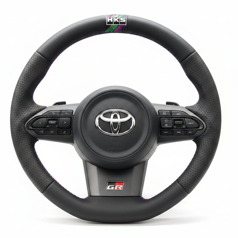 HKS GR Corolla GXPA16/GZEA14H Replacement Steering Wheel - HKS 51999-AT005