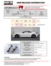 Load image into Gallery viewer, HKS Hipermax R ZN8 Full Kit - HKS 80310-AT006