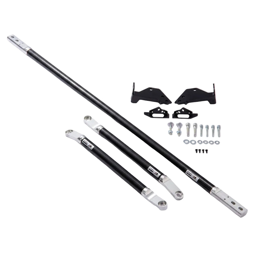 HKS Carbon Fiber Strut Brace Full Set for 2020+ Toyota Supra - HKS 83001-AT001