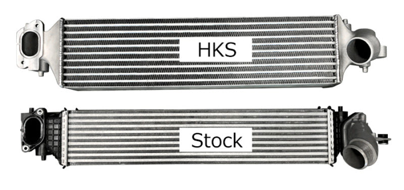 HKS Intercooler Kit w/o Piping Civic Type R FK8 K20C - Black Ops Auto Works