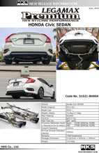 Load image into Gallery viewer, HKS LEGAMAX Premium HONDA CIVIC SEDAN FC - Black Ops Auto Works
