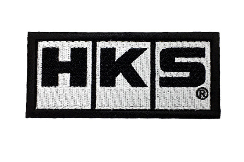 HKS51003-AK142-HKS PATCH HKS W105 WHITE-Marketing-HKS