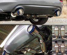 Load image into Gallery viewer, HKS Q50 VQ37 Dual Hi-Power Titanium Tip Catback Exhaust - Black Ops Auto Works