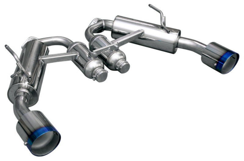 HKS Q50 VQ37 Dual Hi-Power Titanium Tip Catback Exhaust - Black Ops Auto Works