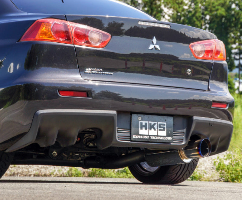 HKS RACING MUFFLER LANCER EVO-X USA - Black Ops Auto Works