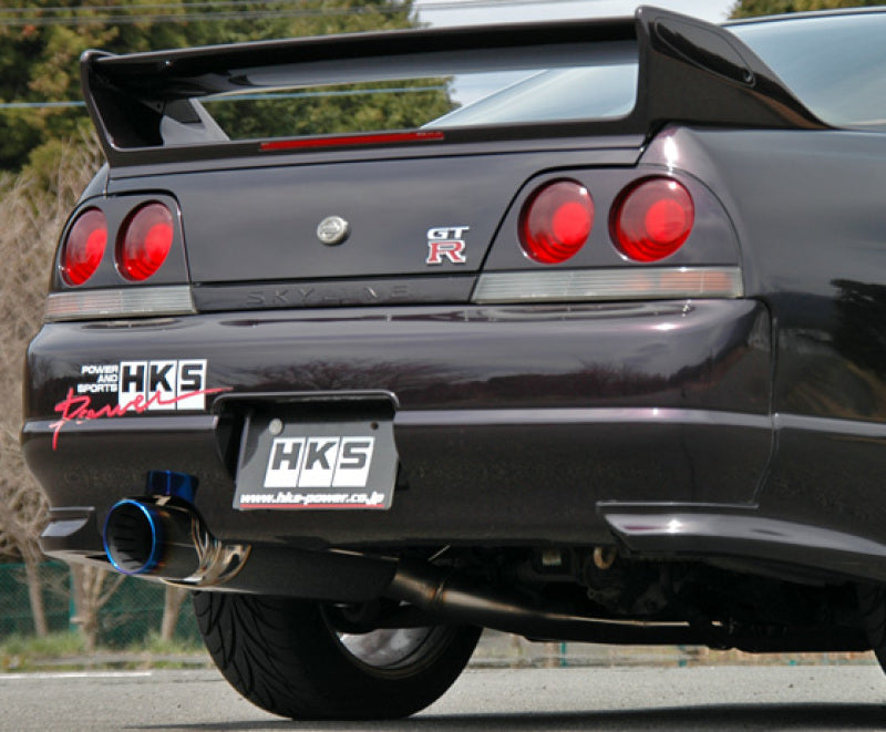 HKS SUPER TURBO MUFFLER BCNR33 RB26DETT - Black Ops Auto Works