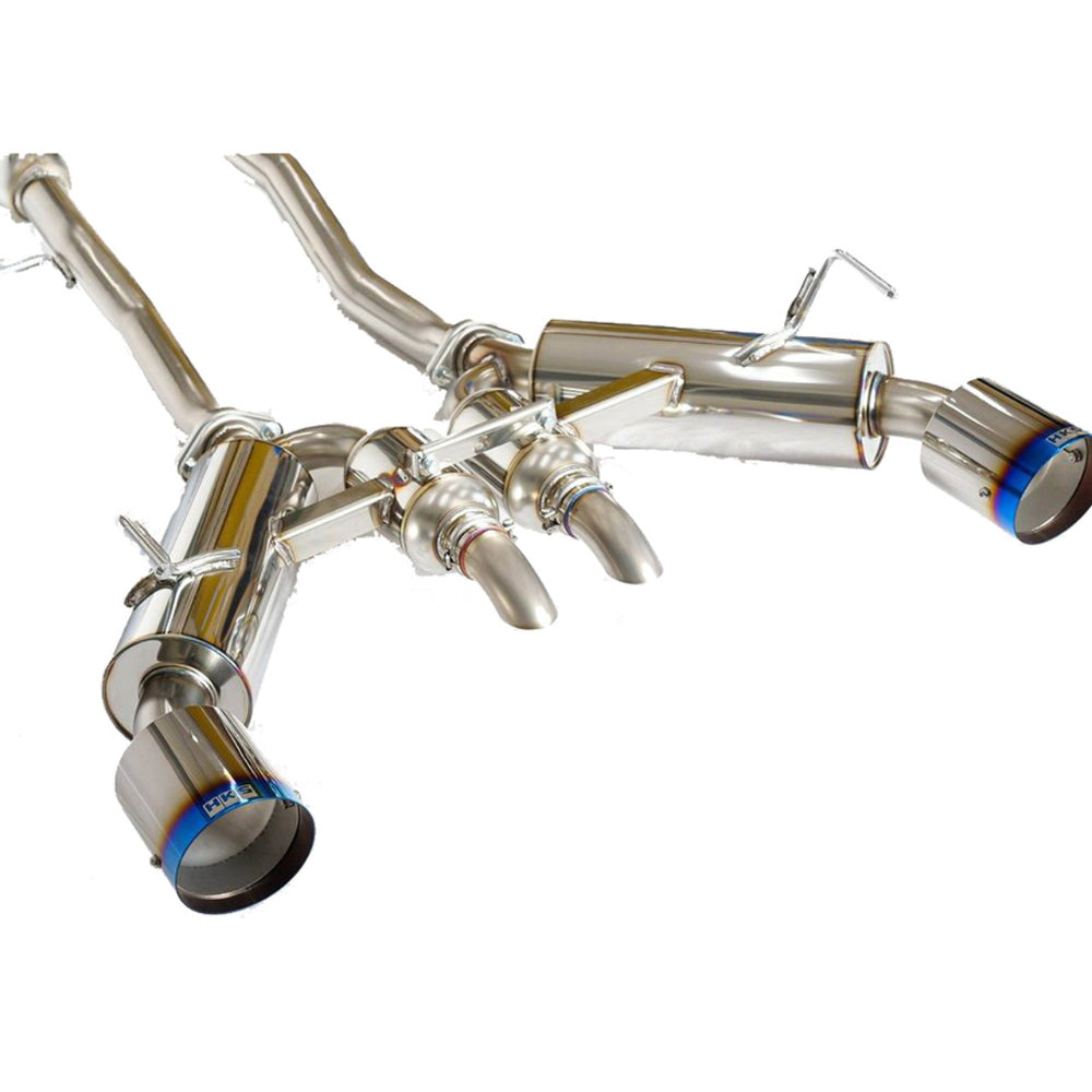HKS Super Turbo Muffler exhaust 2023+ Nissan Z RZ34 with quad titanium tips