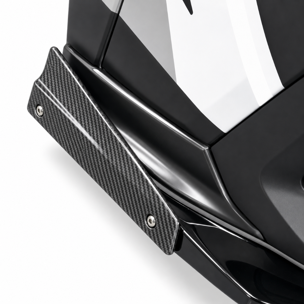 HKS TYPE-S GFRP front bumper spoiler for Subaru WRX VB sedan