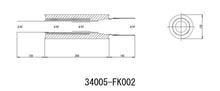 Load image into Gallery viewer, HKS Universal Stainless Hi Power 130mm Titanium Muffler - Black Ops Auto Works