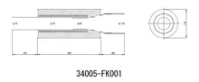 Load image into Gallery viewer, HKS Universal Stainless Hi Power 170mm Titanium Muffler - Black Ops Auto Works