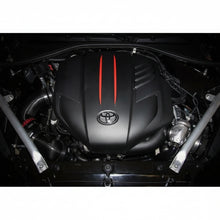 Load image into Gallery viewer, HKS 71008-AT022V SSQV4 blow-off valve and return kit installed on 2020-2024 Toyota GR Supra B58 engine