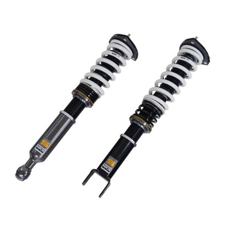HKS 80330-AN017 Hipermax S coilover kit for 2016-2025 Infiniti Q50, front product view